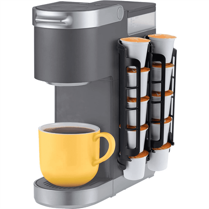 2pcs Coffee Pod Holder Side Mount for K Cup Pods Dispenser for Single- Coffee Makers Black V1189-LWWAL-20260325-00610