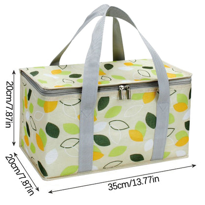 Potrochi Green Insulated Collapsible Cooler Bag for Groceries and Picnics Green V1189-LWWAL-20260325-00613