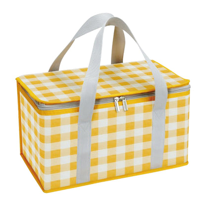 Potrochi Green Insulated Collapsible Cooler Bag for Groceries and Picnics yellow V1189-LWWAL-20260325-00615