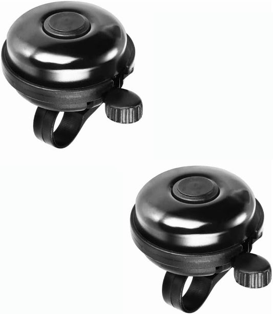 ZHUYING 2 pack Classic Bike Bell, Aluminum Bicycle Bell, Loud Crisp Clear Sound Bicycle Bike Bell for Adults V1189-LWWAL-20260325-00638