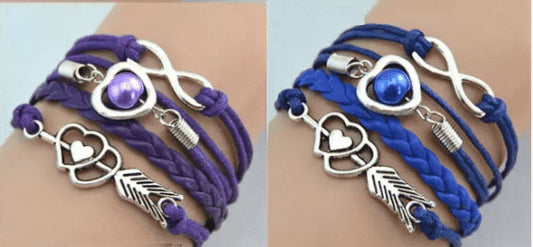 Bracelets for Women Friendship Leather Bracelet Gift Hand Jewelry for Woman or A Girl - There are Many Colors V1189-LWWAL-20260325-00668