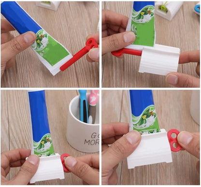 3 Pack Multi Purpose Tube Squeezer Dispenser Bathroom Toothpaste Holder,Hair Color Dye/Cosmetic/Oil Paint V1189-LWWAL-20260325-00670