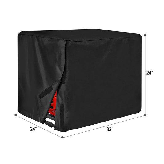 Universal Generator Cover for 5500-15000 Watt Waterproof Heavy Duty 600D Oxford Fabric Covers Black V1189-LWWAL-20260325-00672