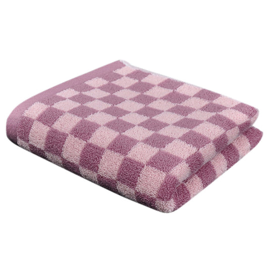 Checkered Bath Towels for Bathroom, Shower Towels 30" x 14", Super Soft and Quick Dry, Colorful Towel for V1189-LWWAL-20260325-00695