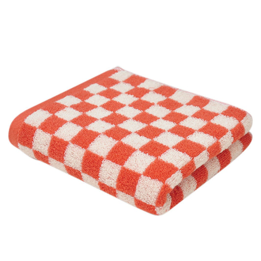 Checkered Bath Towels for Bathroom, Shower Towels 30" x 14", Super Soft and Quick Dry, Colorful Towel for V1189-LWWAL-20260325-00697