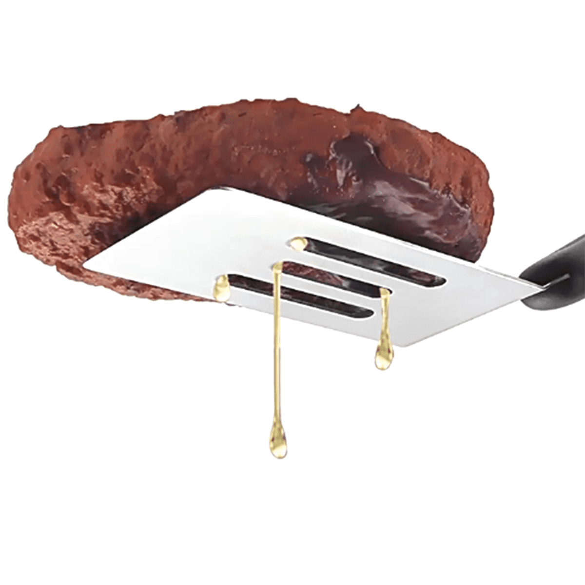 Small Spatula 2 PCS, Mini Serving Spatula for Kitchen Use, Metal Spatula for Serving and Turning, Perfect for V1189-LWWAL-20260325-00700