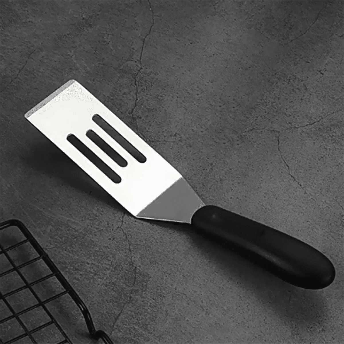 Small Spatula 2 PCS, Mini Serving Spatula for Kitchen Use, Metal Spatula for Serving and Turning, Perfect for V1189-LWWAL-20260325-00700