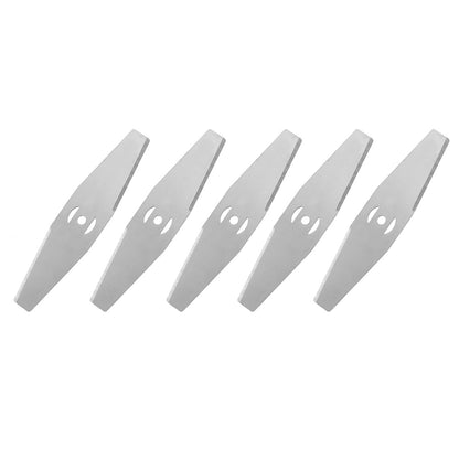 FunnyBeans 5 PCS Weed Wacker Eater Metal Blades, Universal Grass String Trimmer attachments Silver V1189-LWWAL-20260325-00708