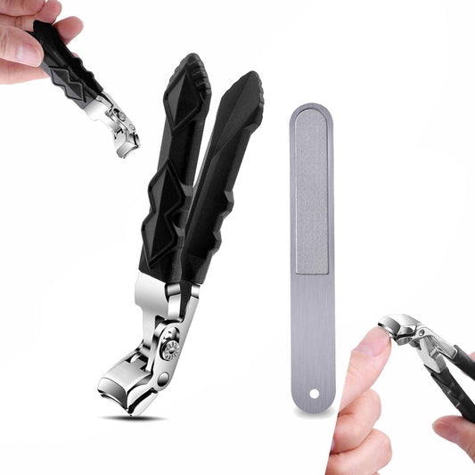 Nail Clippers, Long Handle Ergonomic Angled Head Senior Toenail Clipper, Toe Nail Clippers for Thick Nails, V1189-LWWAL-20260325-00712