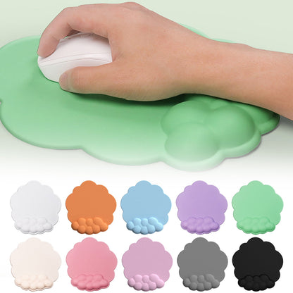 GHSOHS Ergonomic Mouse Pad with Wrist Support Cute Cloud Shape Wrist Pad Memory Cotton Keyboard Hand Rest Non V1189-LWWAL-20260325-00734