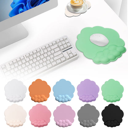 GHSOHS Ergonomic Mouse Pad with Wrist Support Cute Cloud Shape Wrist Pad Memory Cotton Keyboard Hand Rest Non V1189-LWWAL-20260325-00736