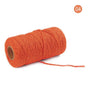 Danhjin 100m Long/100Yard Pure Cotton Twisted Cord Rope Crafts Macrame Artisan String - on Clearance Orange V1189-LWWAL-20260325-00745
