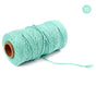 Danhjin 100m Long/100Yard Pure Cotton Twisted Cord Rope Crafts Macrame Artisan String - on Clearance light V1189-LWWAL-20260325-00750
