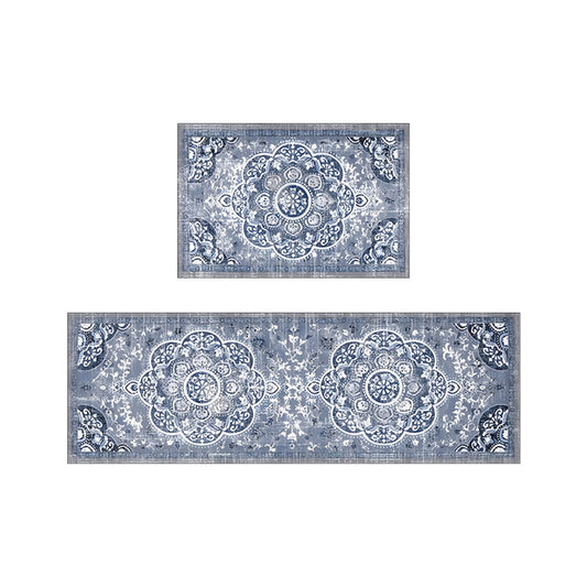 Tyidzon Kitchen Mats for Floor Set of 2 Pcs, Cushioned Non Slip Kitchen Rugs for Kitchen Floor, Absorbent V1189-LWWAL-20260325-00821