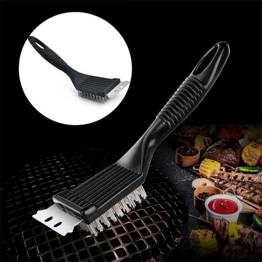Tyidzon 2Pc Grill Brush and Scraper, 2-In-1 Stainless Steel Scraper, Grill Brush Extra Strong BBQ Cleaner V1189-LWWAL-20260325-00852