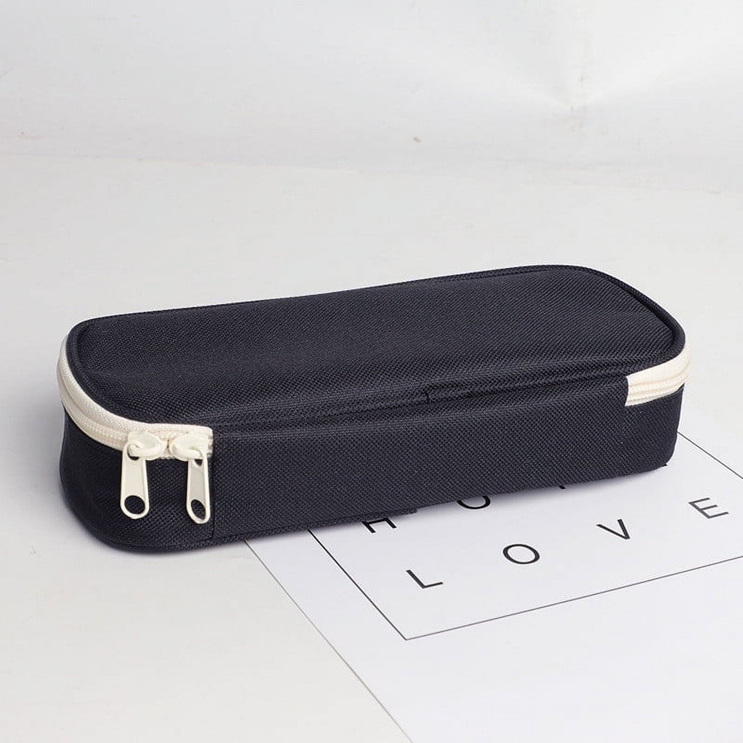 Danhjin Creative Pencil Case High quality Oxford fabric, Black Multicolor V1189-LWWAL-20260325-00854