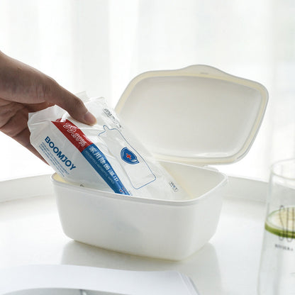 Tyidzon Wipes Dispenser, Wipe Container with Sealing Lid, 7" L x 2.9" W x 5.2" H, Wipe Container Keeps Wipes V1189-LWWAL-20260325-00856