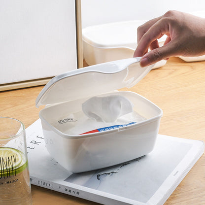 Tyidzon Wipes Dispenser, Wipe Container with Sealing Lid, 7" L x 2.9" W x 5.2" H, Wipe Container Keeps Wipes V1189-LWWAL-20260325-00856