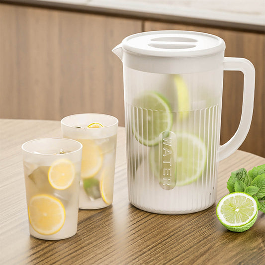 Tyidzon Juice Pitcher with Lids for Fridge, Water Jug for Teas, Juices & Iced Beverages - Fridge & Dishwasher V1189-LWWAL-20260325-00874