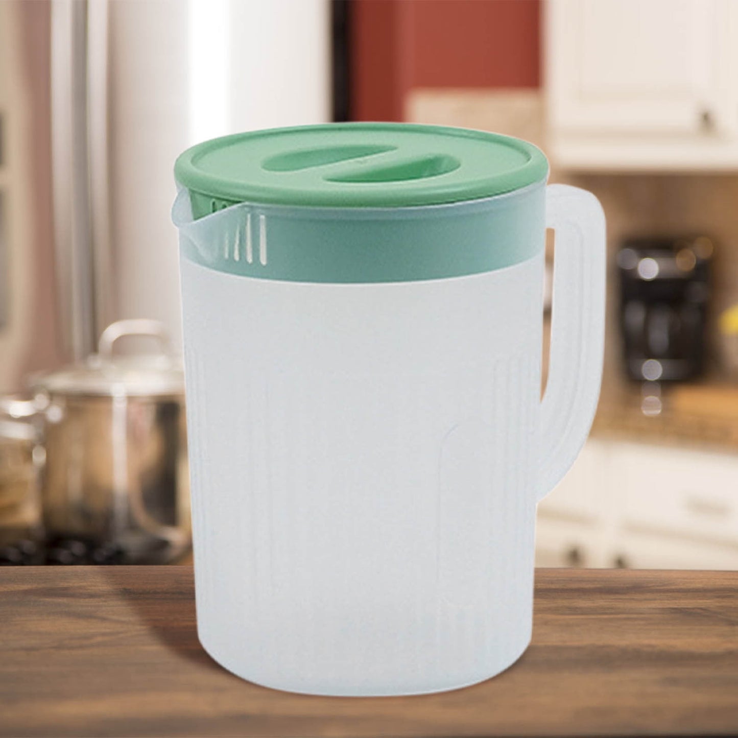 Tyidzon Juice Pitcher with Lids for Fridge, Water Jug for Teas, Juices & Iced Beverages - Fridge & Dishwasher V1189-LWWAL-20260325-00875