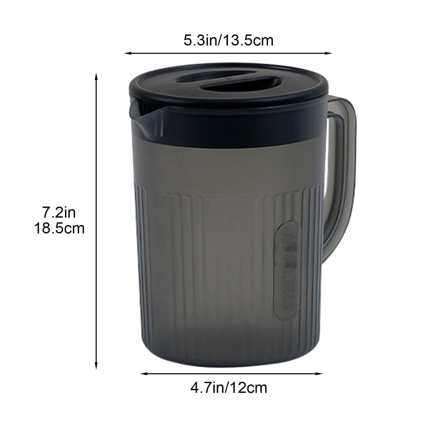 Tyidzon Juice Pitcher with Lids for Fridge, Water Jug for Teas, Juices & Iced Beverages - Fridge & Dishwasher V1189-LWWAL-20260325-00877
