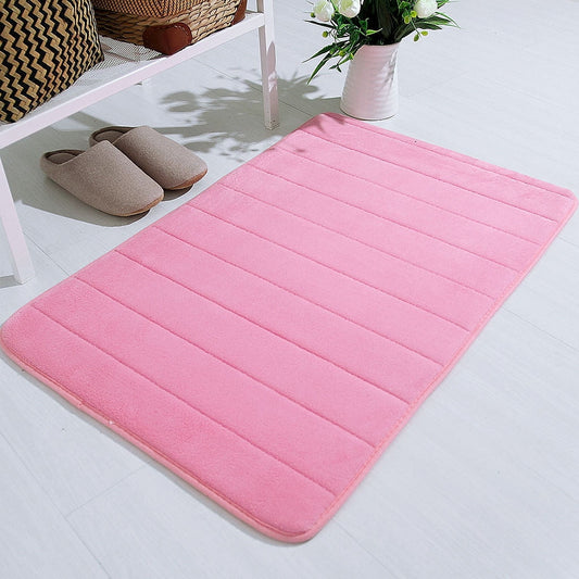 Tyidzon Soft Absorbent Bath Mat Non Slip Bathroom Rugs Quick Dry Washable Bathroom Rug for Home Bathroom V1189-LWWAL-20260325-00888