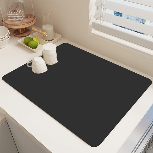 Clearance Under $1 Boovnll Dish Drying Mat, 12x16" High Absorbent & Soft Dish Drainer, Diatomite Drying Matt V1189-LWWAL-20260325-00893