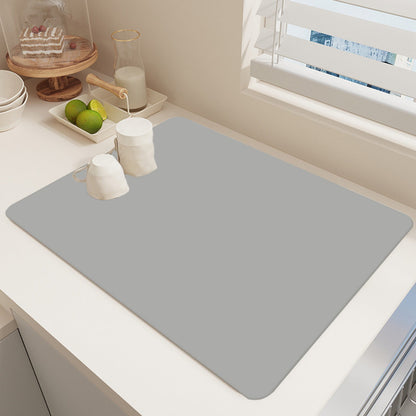 Clearance Under $1 Boovnll Dish Drying Mat, 12x16" High Absorbent & Soft Dish Drainer, Diatomite Drying Matt V1189-LWWAL-20260325-00895