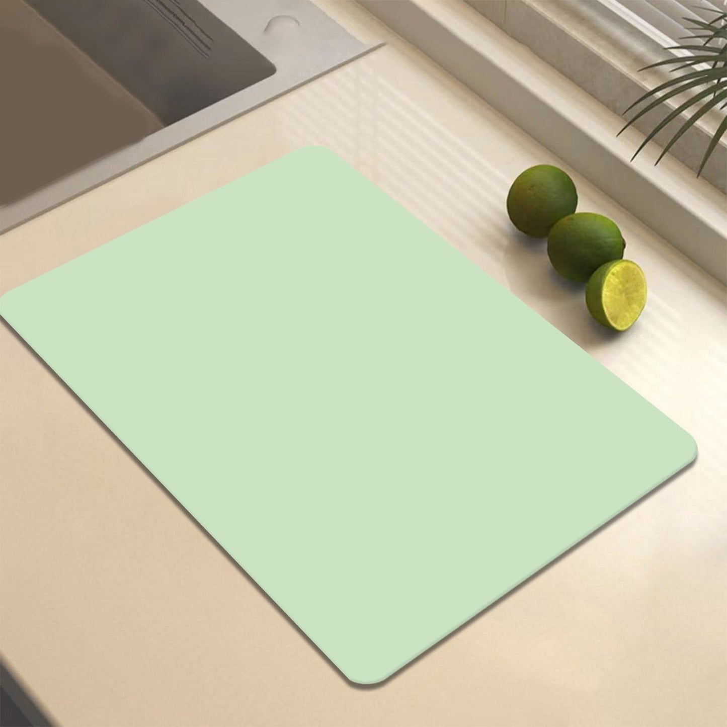 Clearance Under $1 Boovnll Dish Drying Mat, 12x16" High Absorbent & Soft Dish Drainer, Diatomite Drying Matt V1189-LWWAL-20260325-00896