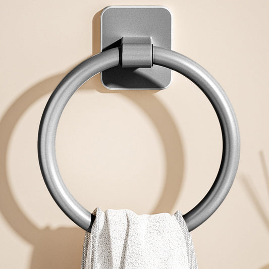 Tyidzon Towel Ring No Drill Bathroom Bathroom Towel Rack Round Towel Racks for Bathroom, Small Size Hand V1189-LWWAL-20260325-00927