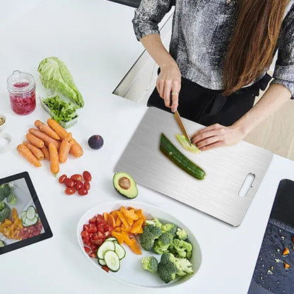 PALIFEUR Cutting Board Non Toxic Steel Cutting Boards for Kitchen, Different Sizes & Non Slip Handles, V1189-LWWAL-20260325-00946
