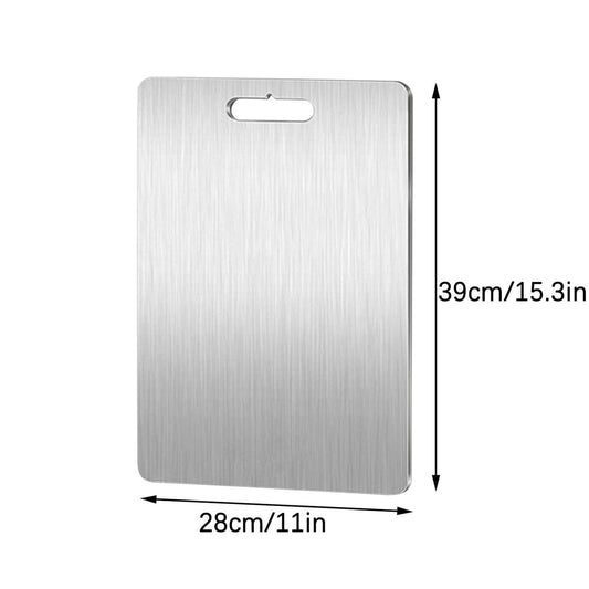 PALIFEUR Cutting Board Non Toxic Steel Cutting Boards for Kitchen, Different Sizes & Non Slip Handles, V1189-LWWAL-20260325-00947