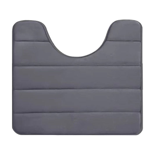 PALIFEUR Memory Foam Toilet Rug, Non-Slip Bathroom Rugs, Toilet Rugs U Shaped Washable, Commode Contour Rug, V1189-LWWAL-20260325-00961