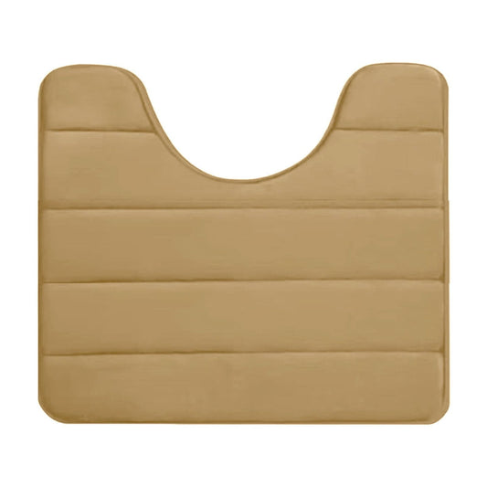 PALIFEUR Memory Foam Toilet Rug, Non-Slip Bathroom Rugs, Toilet Rugs U Shaped Washable, Commode Contour Rug, V1189-LWWAL-20260325-00964