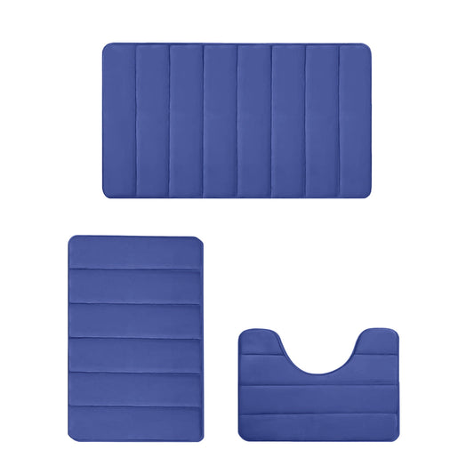 PALIFEUR Memory Foam Toilet Rug, Non-Slip Bathroom Rugs, Toilet Rugs U Shaped Washable, Commode Contour Rug, V1189-LWWAL-20260325-00976