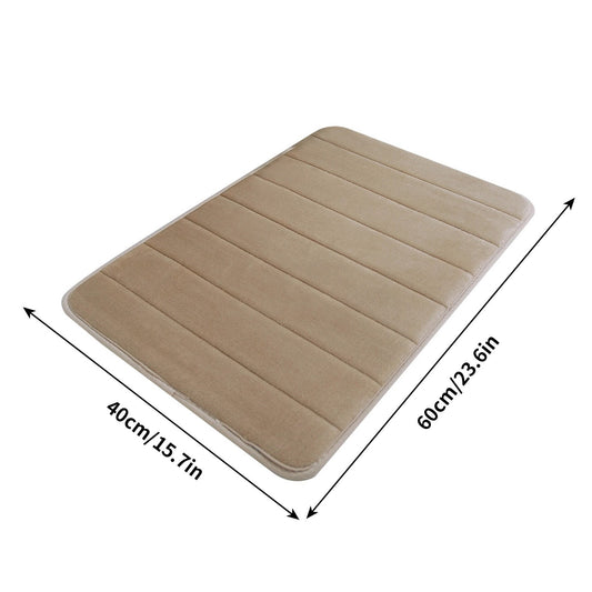 Dmlowu Bathroom Rugs - Ultra Absorbent Non-Slip Floor Bath Mat, Super Soft Shower Mat for Bath Tub, Machine V1189-LWWAL-20260325-00991