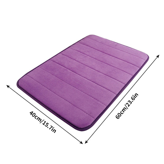 Dmlowu Bathroom Rugs - Ultra Absorbent Non-Slip Floor Bath Mat, Super Soft Shower Mat for Bath Tub, Machine V1189-LWWAL-20260325-00994