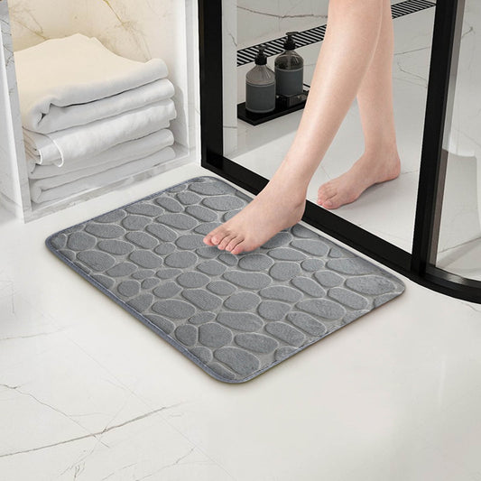 Dmlowu Bathroom Rugs - Ultra Absorbent Non-Slip Floor Bath Mat, Super Soft Shower Mat for Bath Tub, Machine V1189-LWWAL-20260325-00999