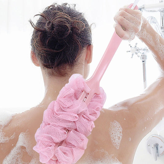 PALIFEUR Back Scrubber for Shower, Soft Loofah with Handle, Fluffyies Loofah on a Stick, Exfoliating Shower V1189-LWWAL-20260325-01017