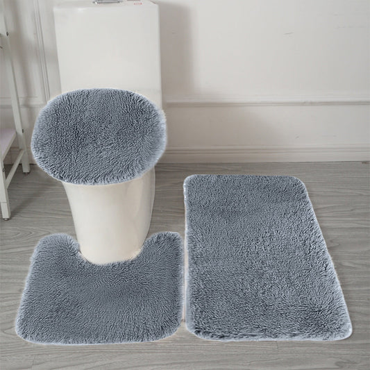 PALIFEUR Bathroom Rugs Sets, Non-Slip Bath Mat Set 3 Piece, Soft Comfortable Washable Bathroom Mat Set, V1189-LWWAL-20260325-01021