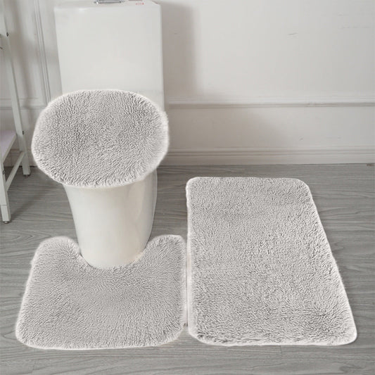 PALIFEUR Bathroom Rugs Sets, Non-Slip Bath Mat Set 3 Piece, Soft Comfortable Washable Bathroom Mat Set, V1189-LWWAL-20260325-01022