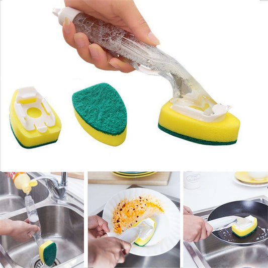 PALIFEUR Non-Scratch Dish wand, Scrubber for Cleaning Kitchen, Bathroom, Household, Dish Scrubber Safe for V1189-LWWAL-20260325-01025