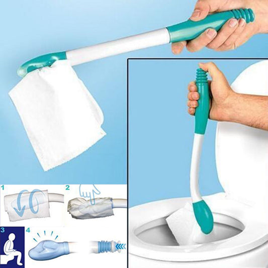 PALIFEUR Butt Wiper Tool, Long Reachs Comfortable Wipe Toilet Aid, Wipe Assist for Toileting for Pregnant V1189-LWWAL-20260325-01026