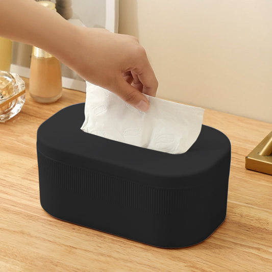 PALIFEUR Tissue Box Cover Rectangle, Extremely Austere Napkin Facial Tissue Holder, Convenience Kleenex Box V1189-LWWAL-20260325-01029