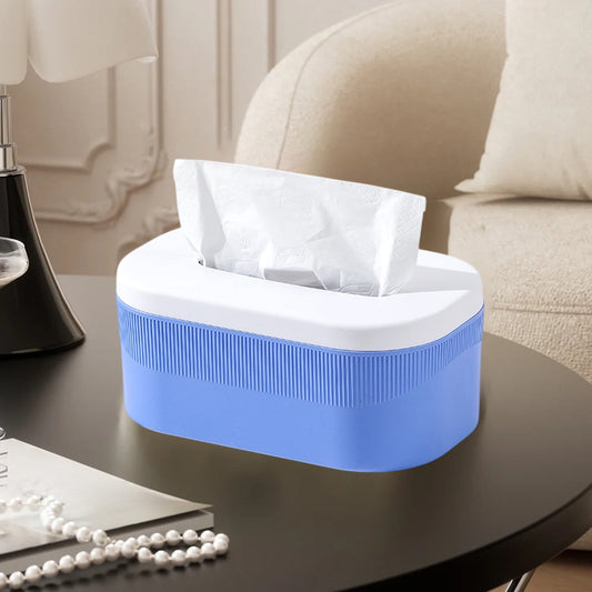 PALIFEUR Tissue Box Cover Rectangle, Extremely Austere Napkin Facial Tissue Holder, Convenience Kleenex Box V1189-LWWAL-20260325-01030