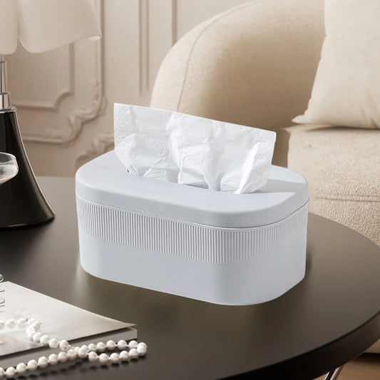 PALIFEUR Tissue Box Cover Rectangle, Extremely Austere Napkin Facial Tissue Holder, Convenience Kleenex Box V1189-LWWAL-20260325-01031
