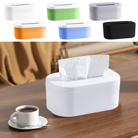 PALIFEUR Tissue Box Cover Rectangle, Extremely Austere Napkin Facial Tissue Holder, Convenience Kleenex Box V1189-LWWAL-20260325-01032