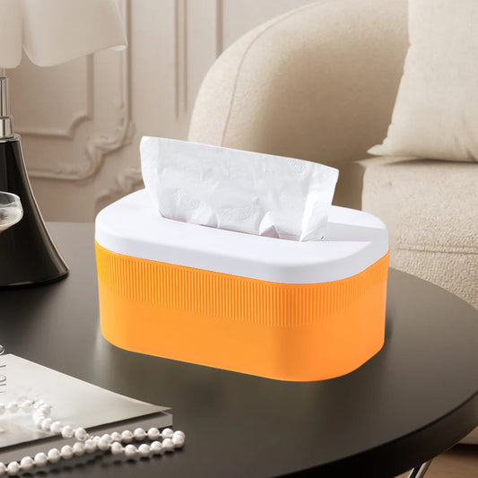 PALIFEUR Tissue Box Cover Rectangle, Extremely Austere Napkin Facial Tissue Holder, Convenience Kleenex Box V1189-LWWAL-20260325-01033