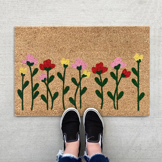 16x24 inch Doormats for Outdoor Entrance Home Waterproof Floor Mat Outdoor Rug Front Door Spring Mat Floor V1189-LWWAL-20260325-01039
