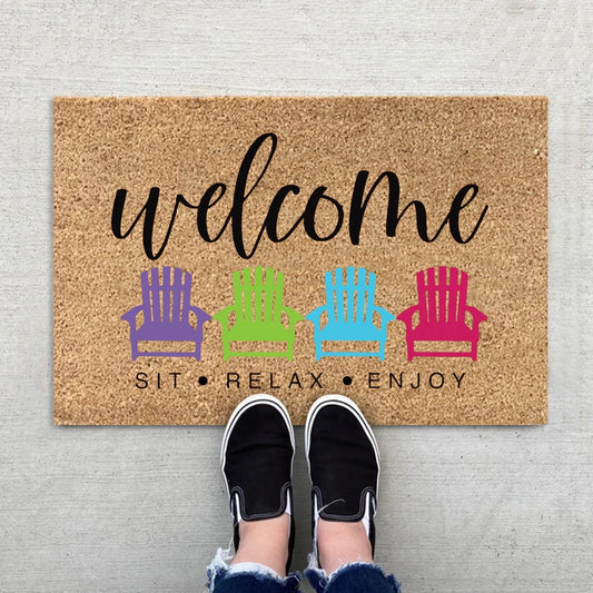 16x24 inch Doormats for Outdoor Entrance Home Waterproof Floor Mat Outdoor Rug Front Door Spring Mat Floor V1189-LWWAL-20260325-01040